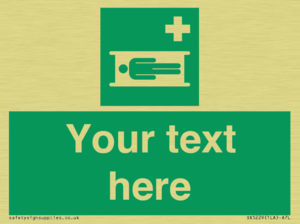 Custom Stretcher Sign